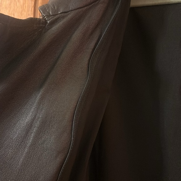 CasIon® Leather Moto Jacket with Removable Hood XXL - Picture 5 of 9